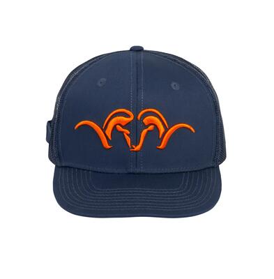 Pet mesh snapback - blauw