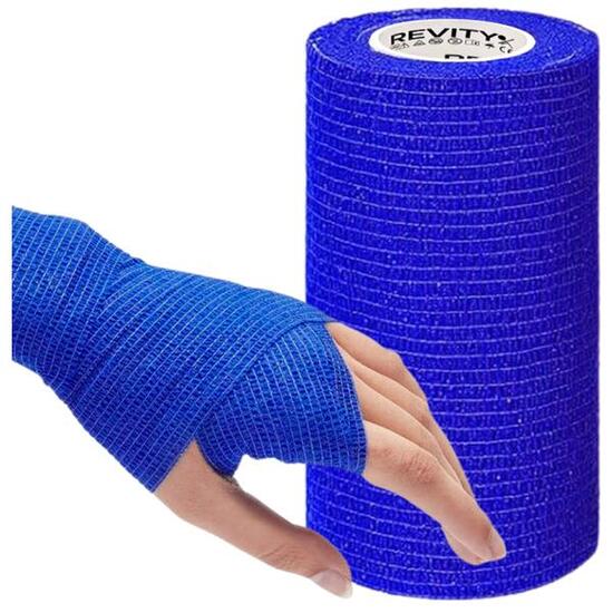 Benda coesiva autoadesiva elastica 10 cm × 45 m 1 pz dispositivo CE REVITY