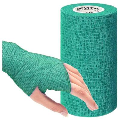 Benda coesiva autoadesiva elastica 10 cm × 45 m 1 pz dispositivo CE REVITY