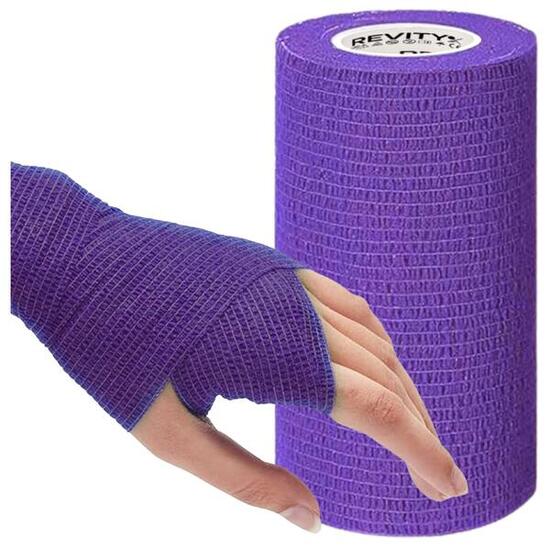 Benda coesiva autoadesiva elastica 10 cm × 45 m 1 pz dispositivo CE REVITY