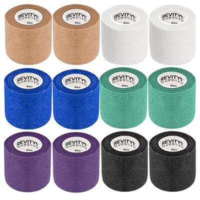 Benda coesiva autoadesiva elastica 5 cm × 45 m 12 pz dispositivo CE REVITY