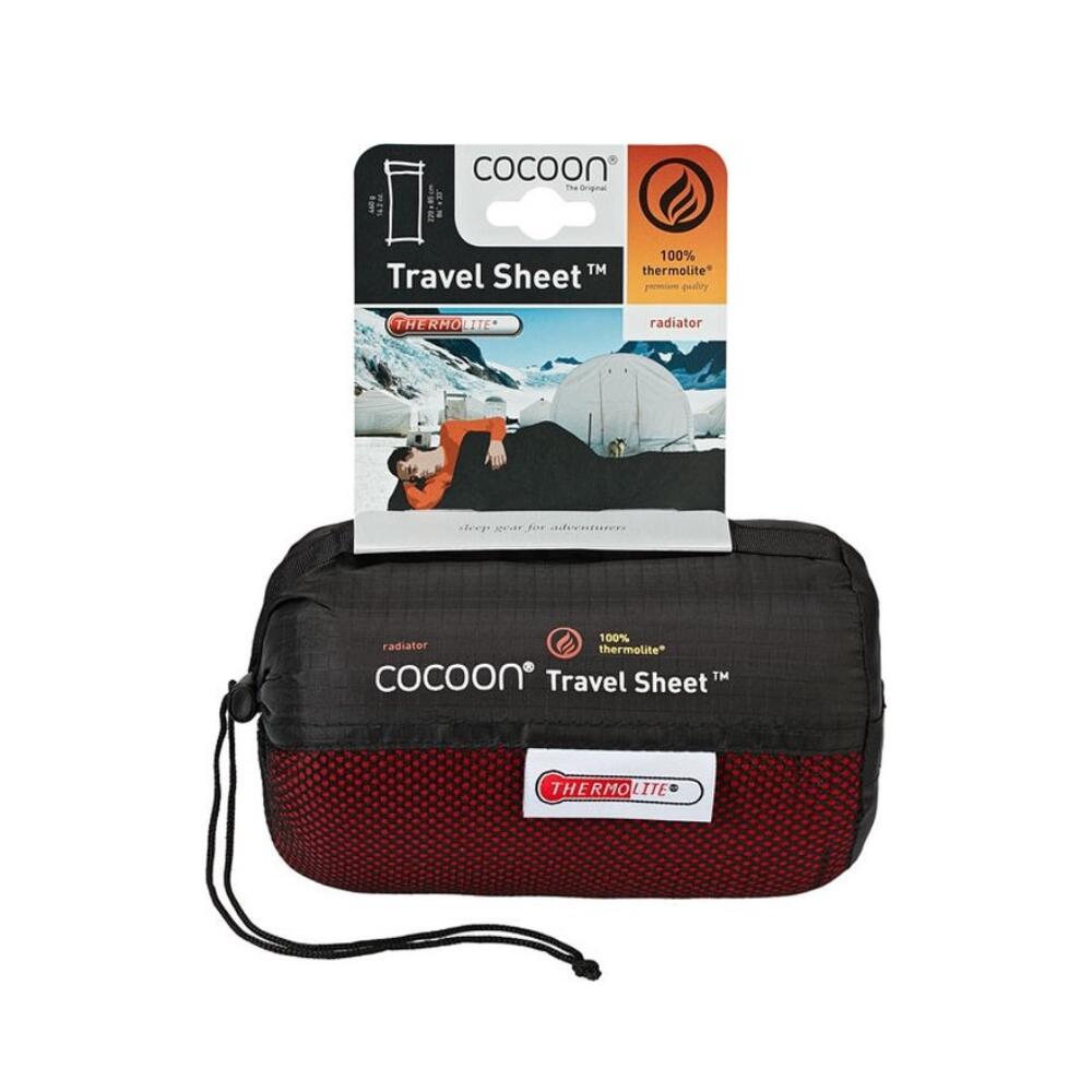 Cocoon Travelsheet Thermolite Radiator Lava 3/4