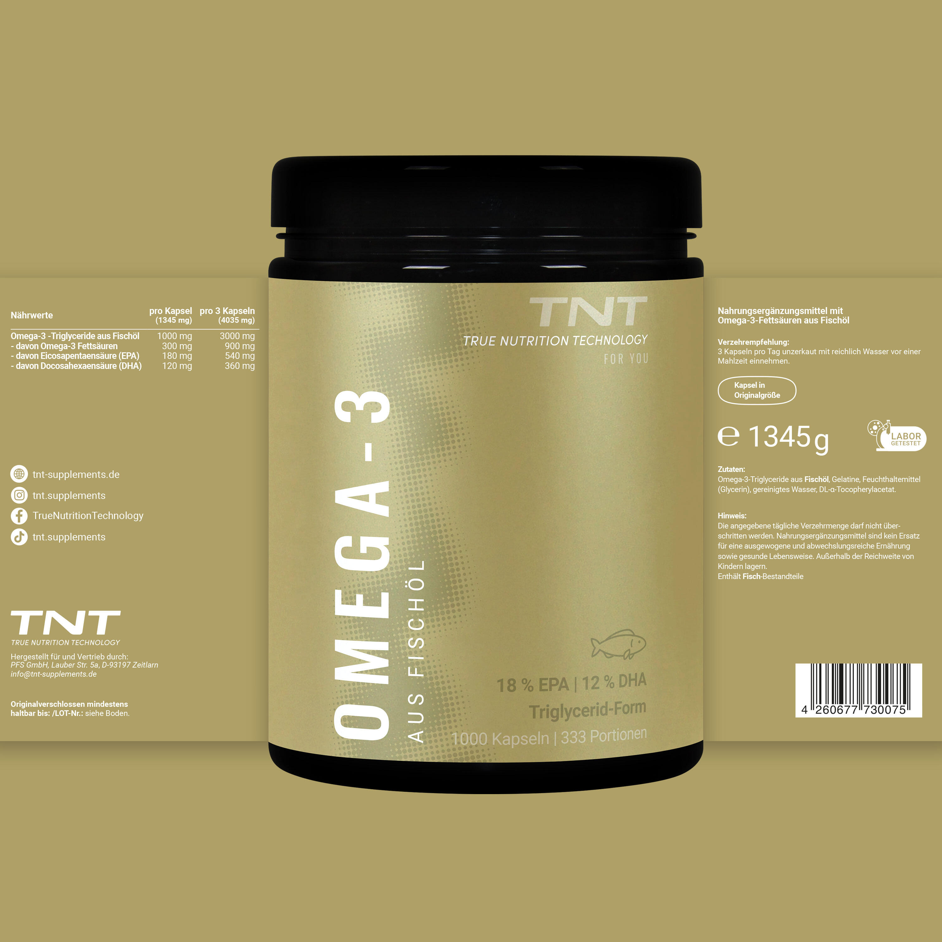 TNT Omega 3 und Vitamin D3 Sparbundle 6/7
