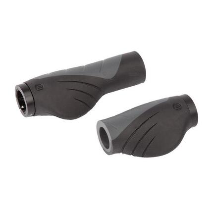 Ergotec MTB-ATB-Griffe Aero 2 schwarz/grau, 92/132mm, Ø22, Kraton