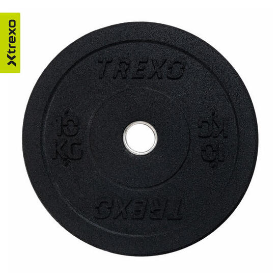 Obciążenie bumperowe olimpijskie XTREXO 10 kg