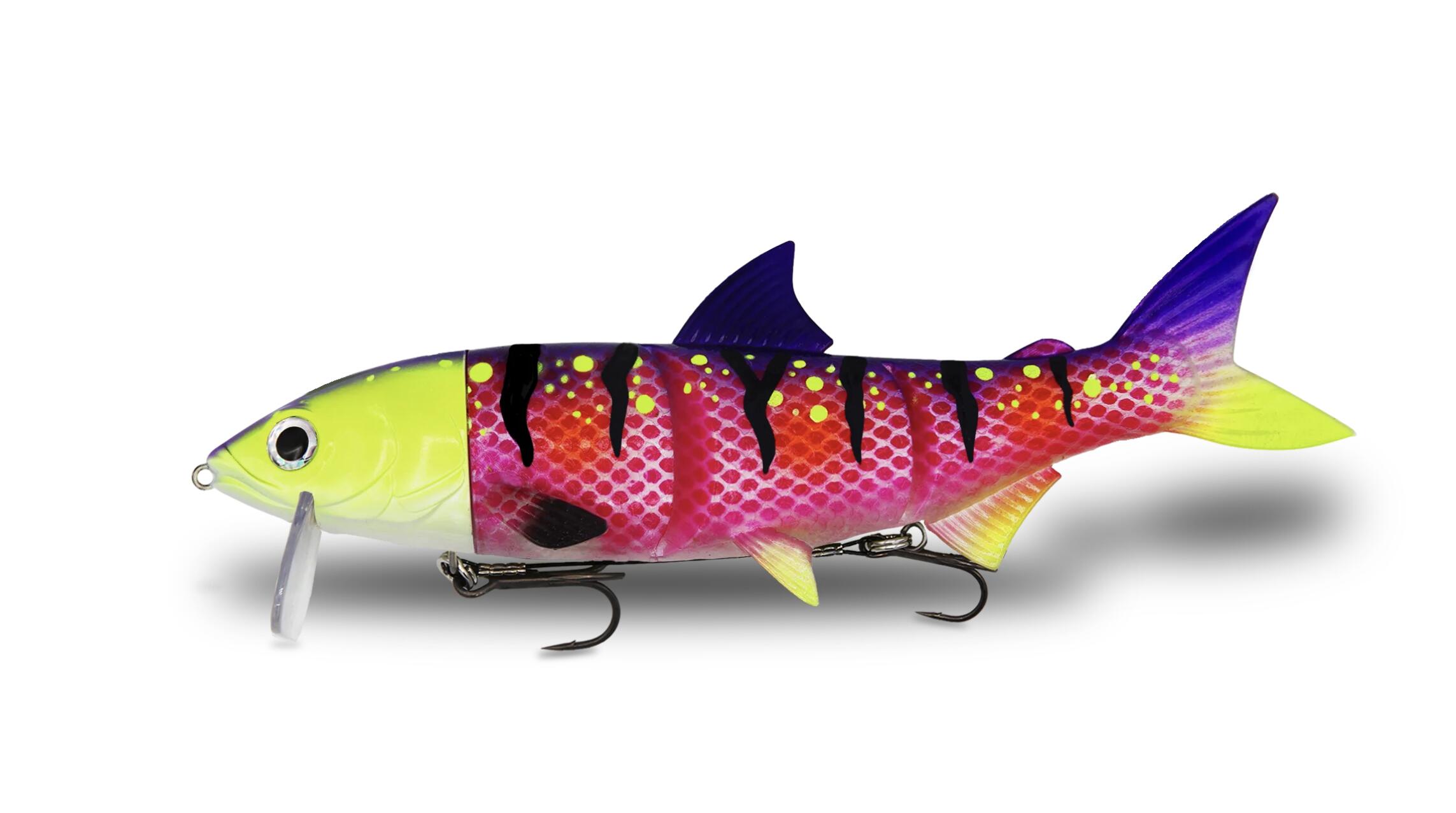 FISHINGGHOST Softbaits - FISHINGGHOST –  Renky One (Flamingo Stripez, 25 cm)