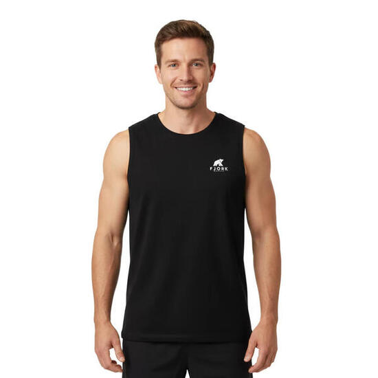 Herren-Sport-Tanktop aus Merinowolle