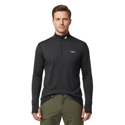 Finn Zip 210 da uomo - Strato base tecnico in lana merino