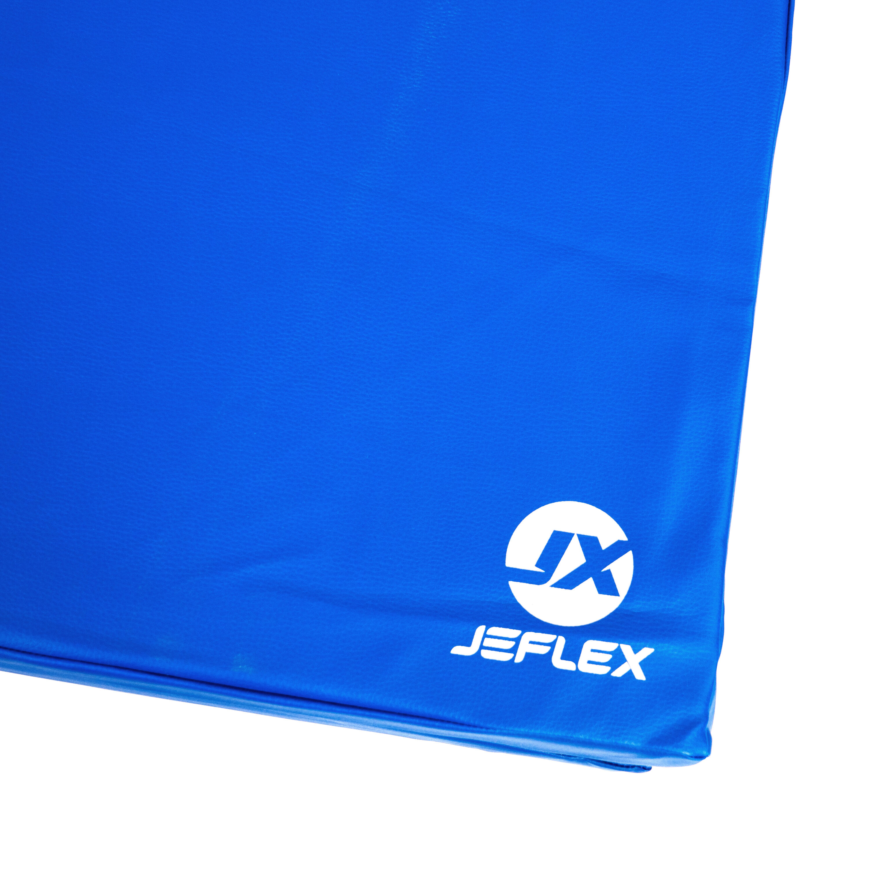 Tapete de ginástica 180 x 60 x 6 cm azul Tapete de piso macio dobrável Jeflex 5/7