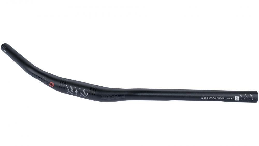 Kierownica Ergotec dla kobiet 31,8mm czarna
