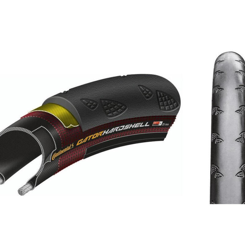 Anvelopă Continental Gator Hardshell 700x23c, wire bead