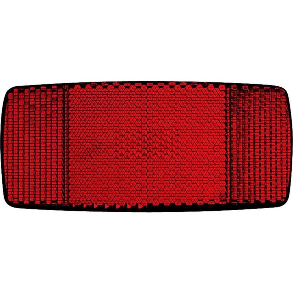 Herrmans Spanninga BR-8 Carrier Reflector — 80 mm, Red.