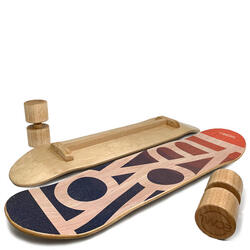 Balance Board TWOB-SPORT GRAFIK Bleu Orange