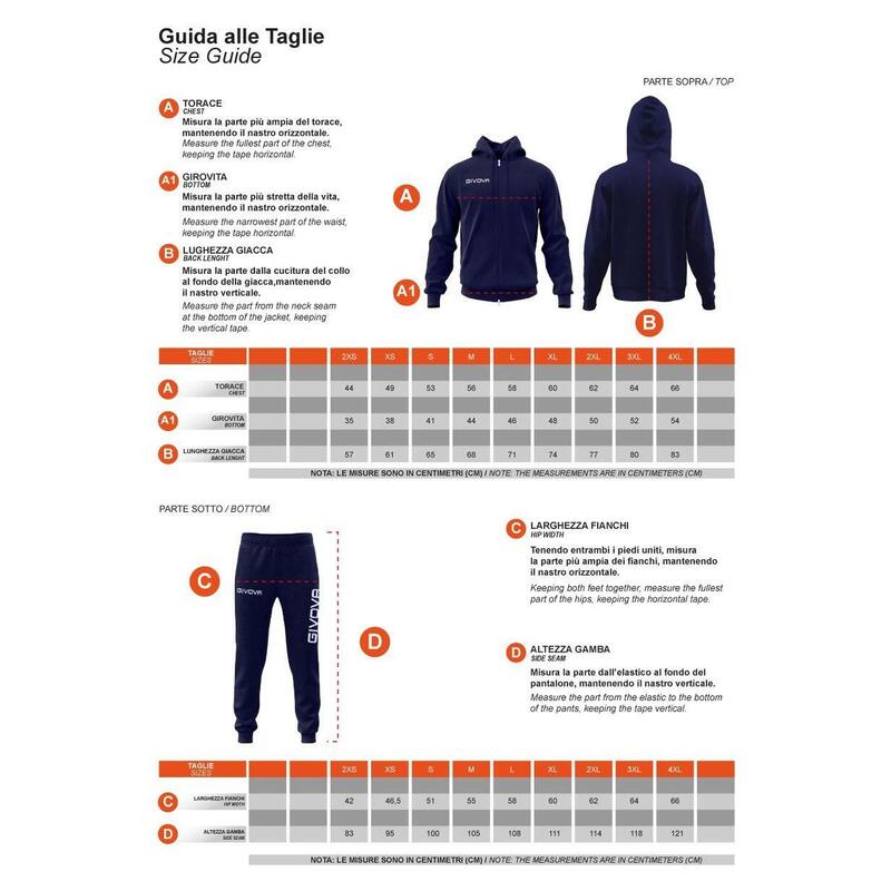 Trening King 4 Seasons 2965, gri/bleumarin, M