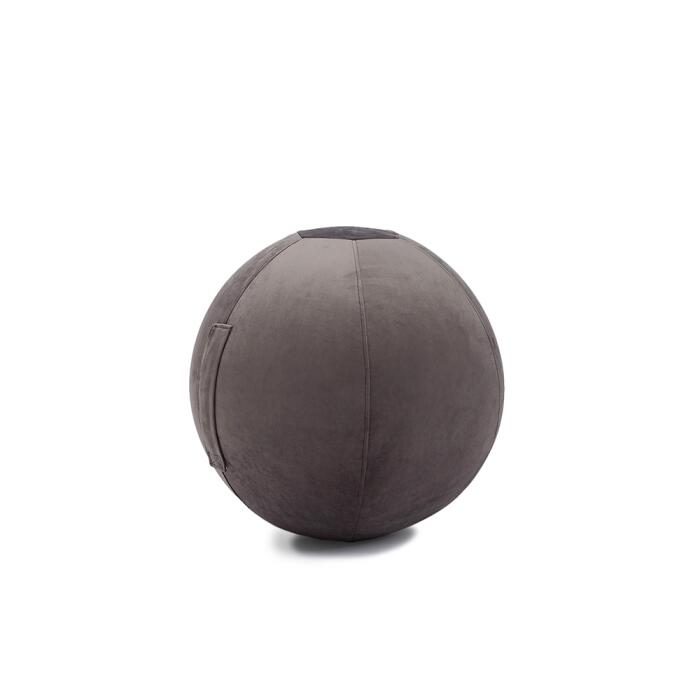 Jumbo Bag - Celeste Velours Onyx - Swiss Ball - Gris - 65 Cm - Decathlon