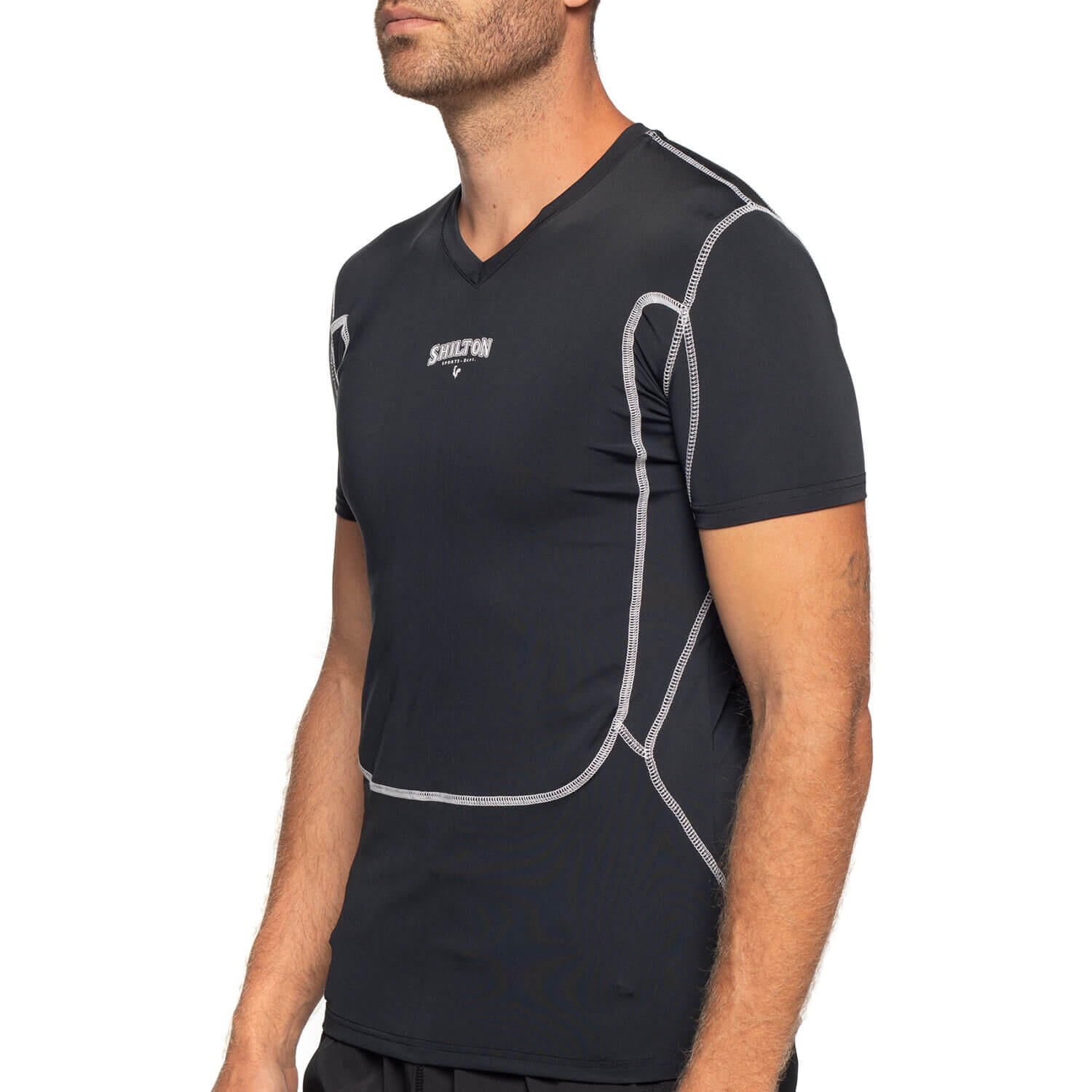T-shirt de compression dept 3XL / Noir 2/4
