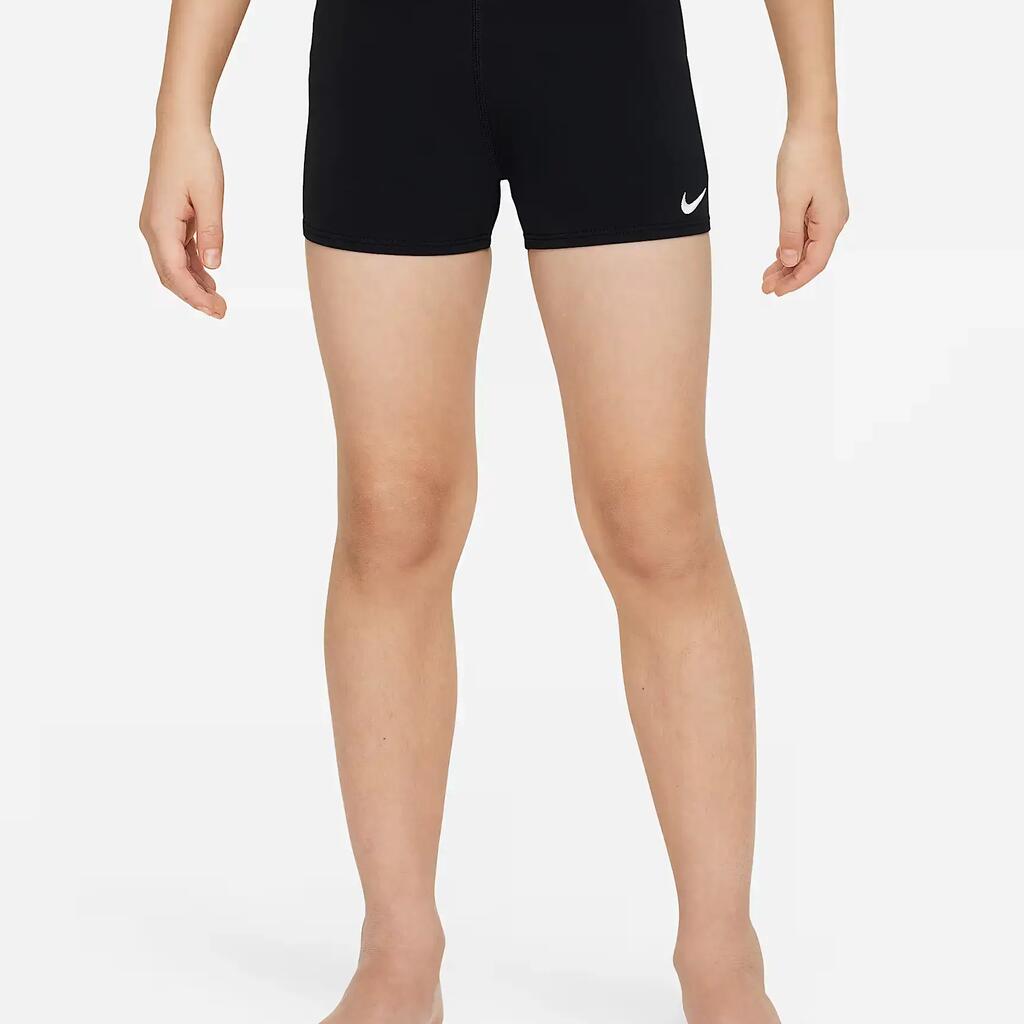 Nike boys swim bottom square cut black