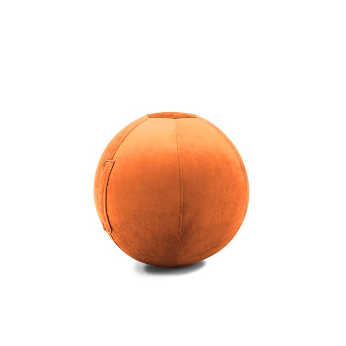 Jumbo Bag - Celeste Velours Terracotta - Swiss Ball - Bordeaux|marron - 65 Cm - Decathlon