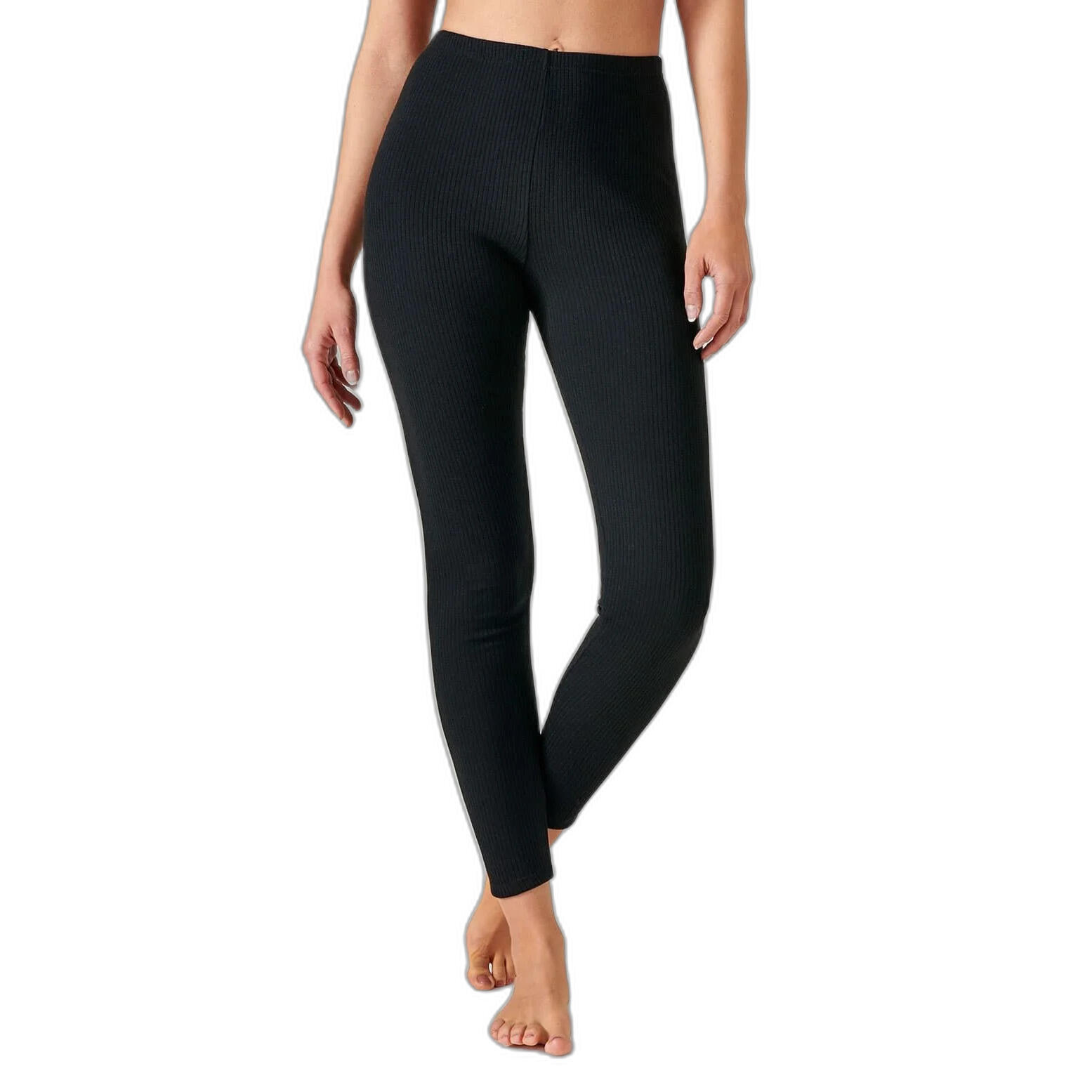 Damart - Collant Femme Damart Richelieu Thermolactyl - Slip Shorty - Noir - 36 Xs - Decathlon
