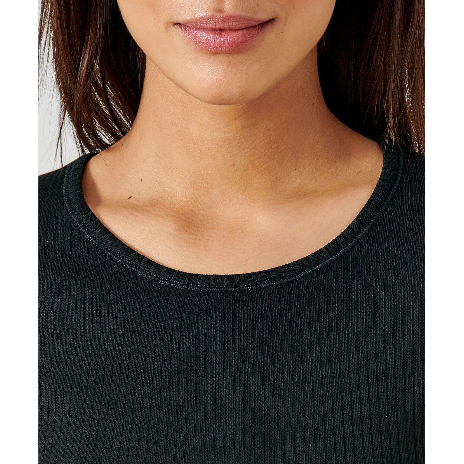 T-shirt manches longues col rond femme Damart Thermolactyl 3/4