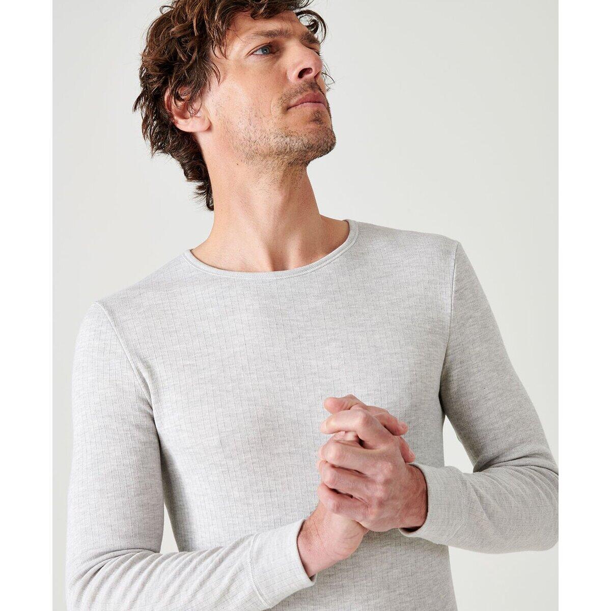 T-shirt manches longues col rond Damart Thermolactyl 3/5
