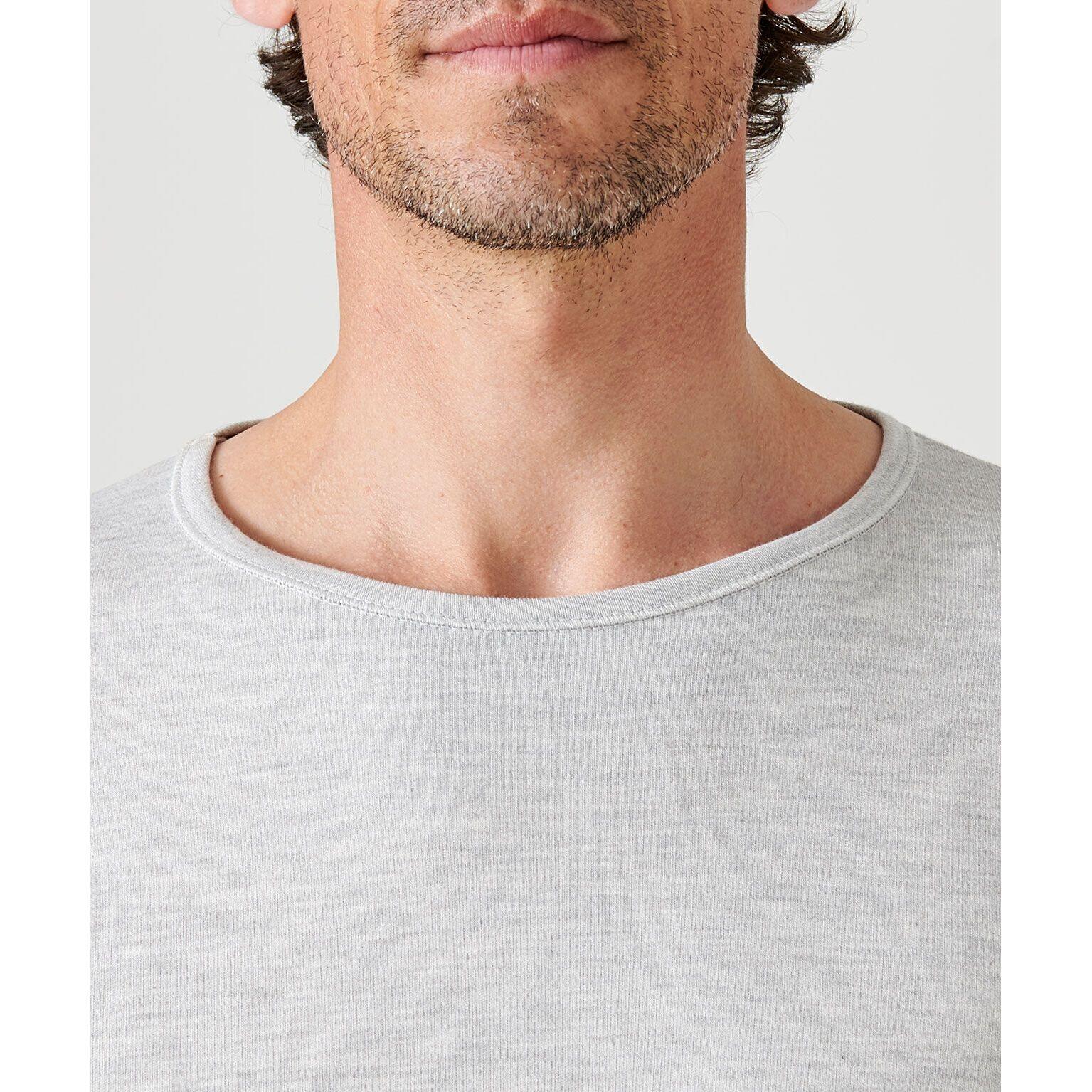 T-shirt manches longues col rond Damart Thermolactyl 3/4