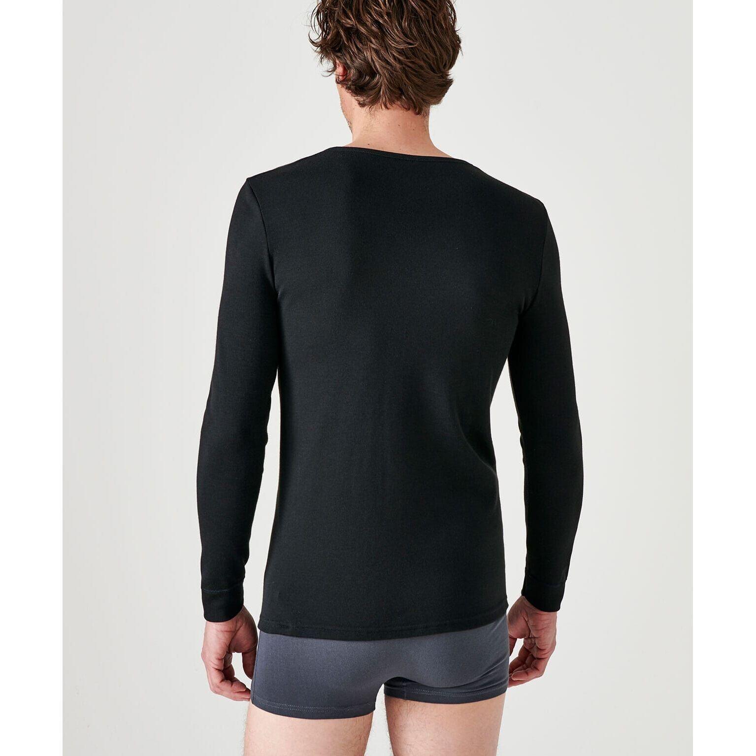 T-shirt manches longues col V Damart Thermolactyl 2/4