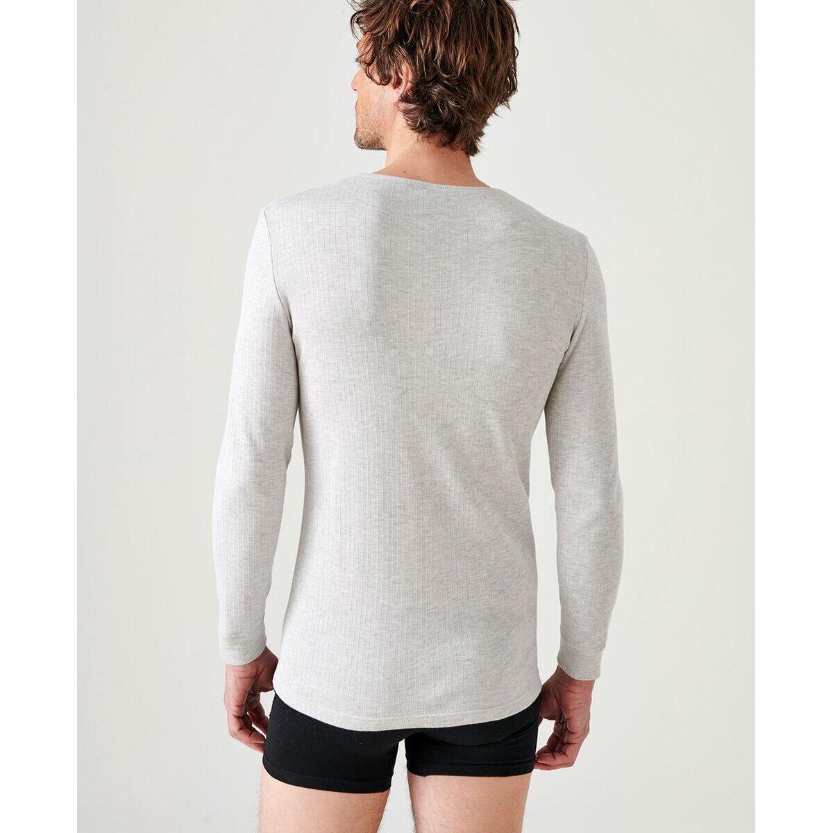 T-shirt manches longues col rond Damart Thermolactyl 2/5