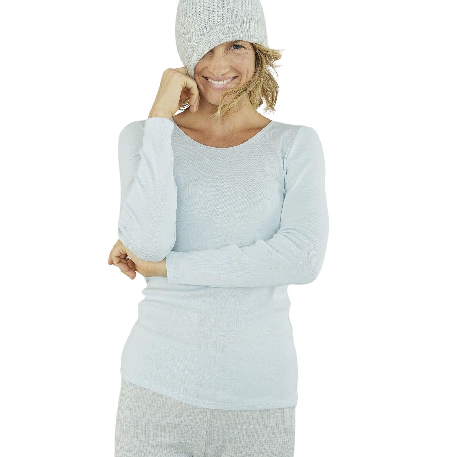 Damart - T-shirt Manches Longues Femme Damart Thermolactyl - T-shirt Manches Longues - Blanc - Xs. - Decathlon