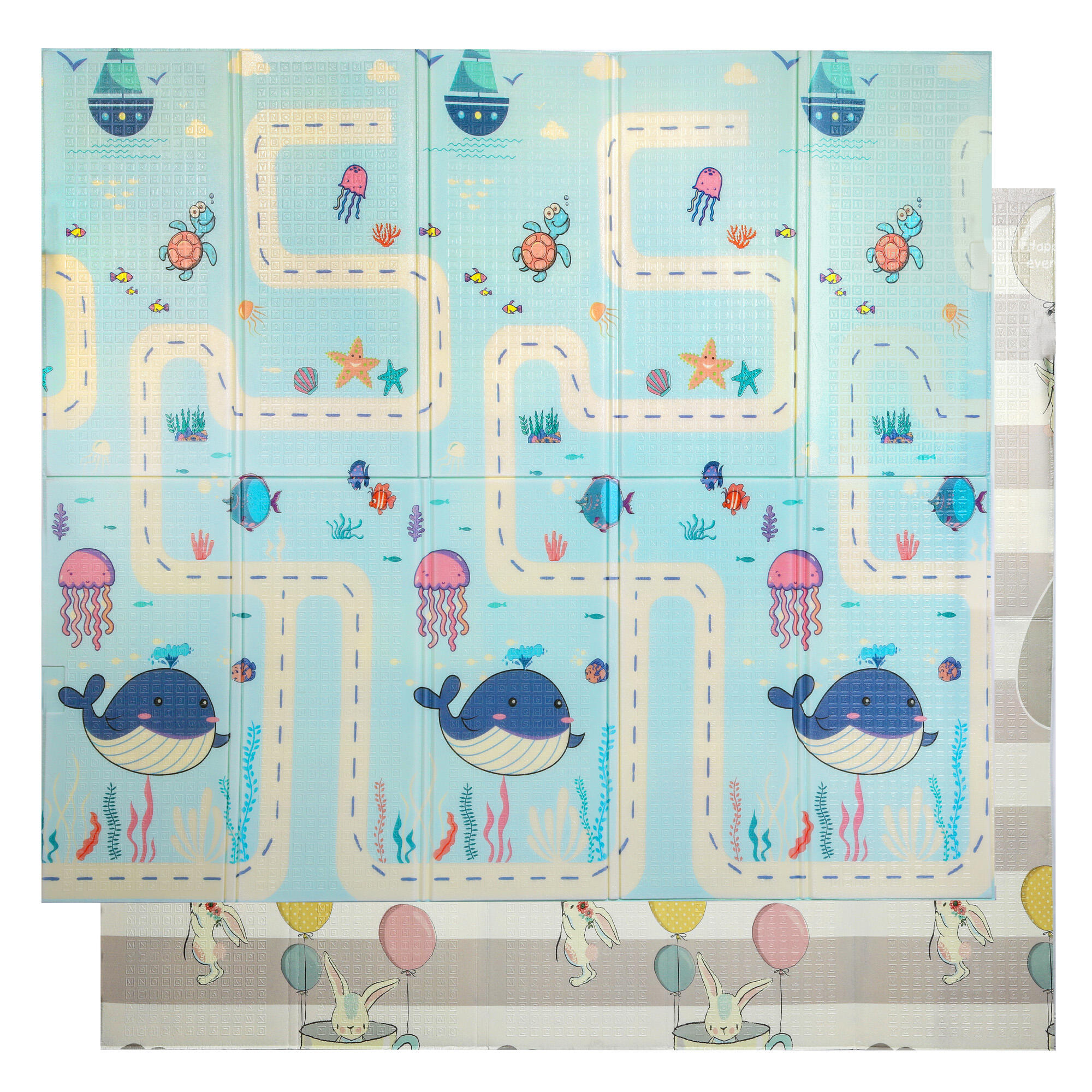 BoPeep  Foldable Waterproof Kids Play Mat Crawling Pad