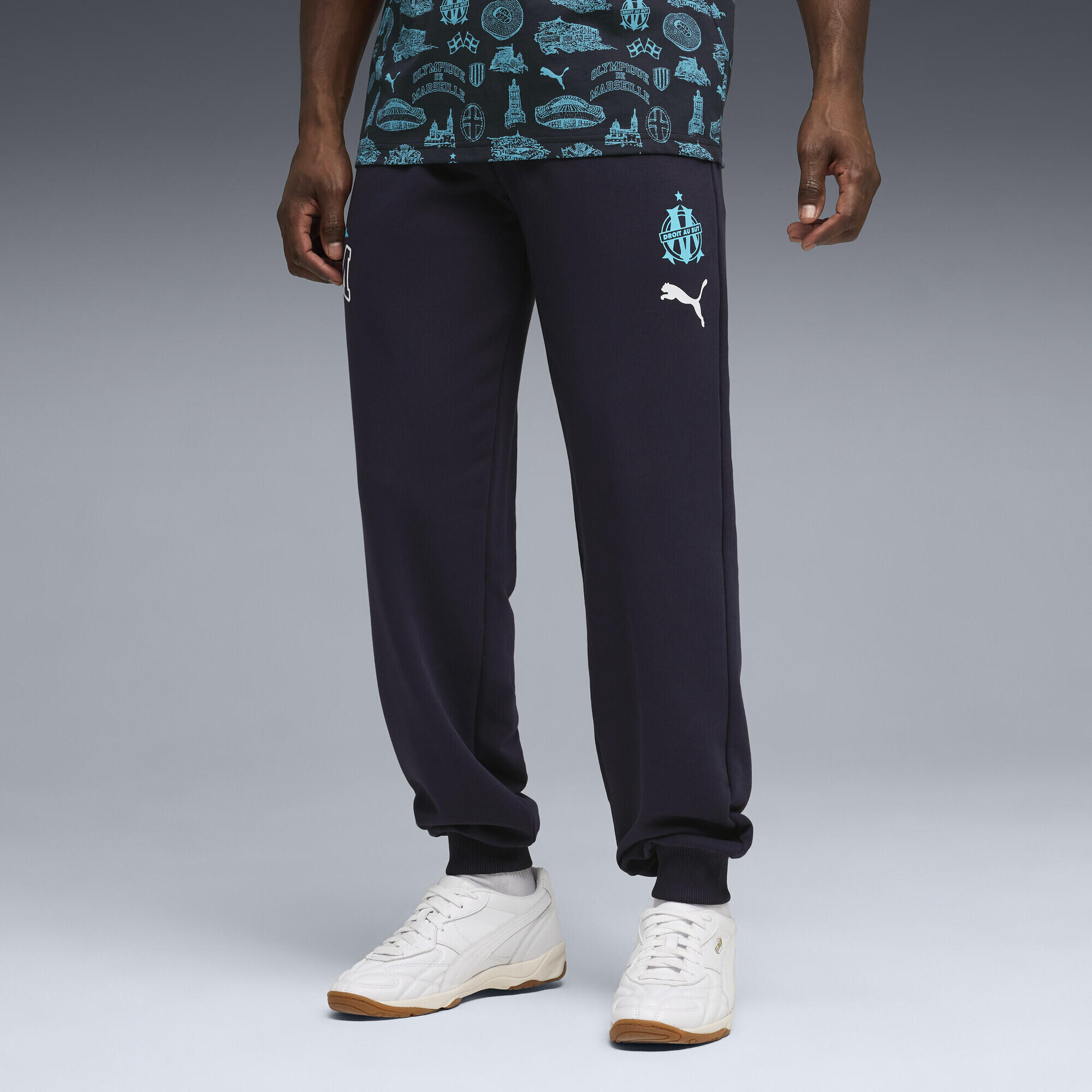 Olympique de Marseille FtblCulture Sweatpants Men PUMA 2/5