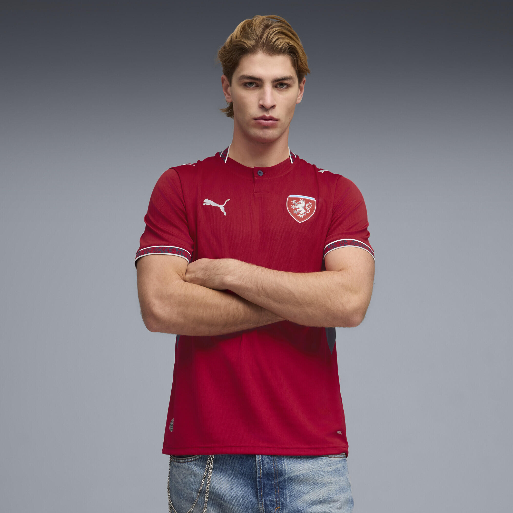 Męska koszulka domowa reprezentacji Czech 2026 PUMA