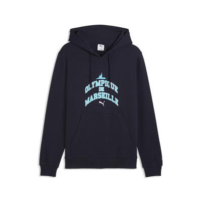 Felpa con cappuccio Olympique de Marseille FtblCulture da uomo PUMA