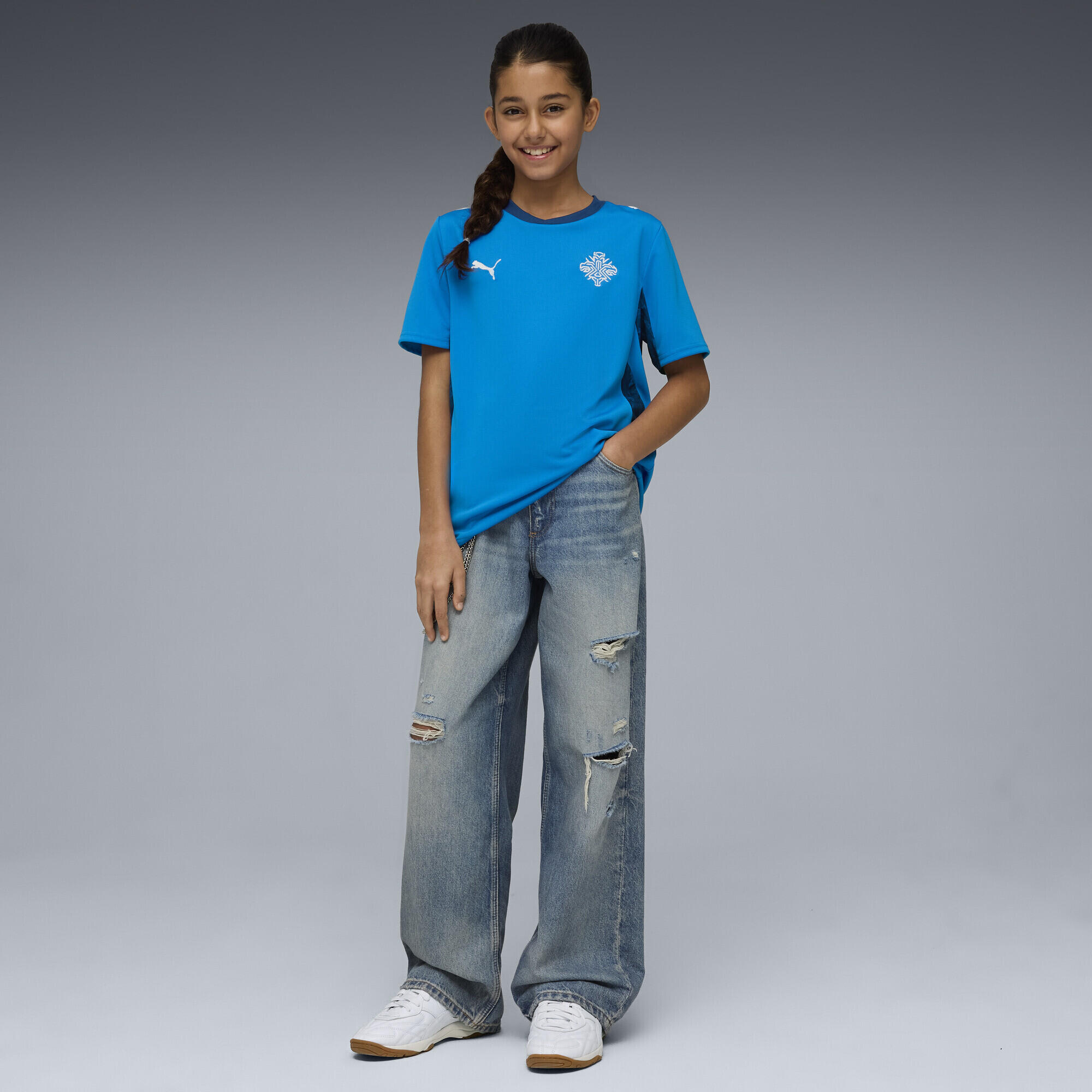 Maglia Home Islanda 2026 per ragazzi PUMA 4/6