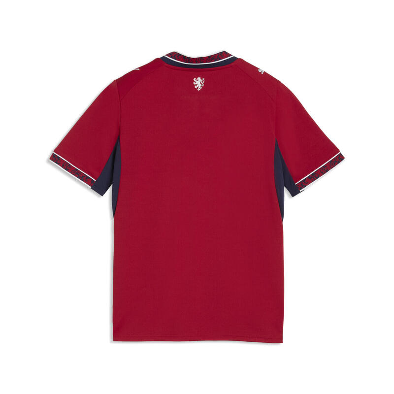 Tricou copii emblemă leu Heimtrikot 2026, roșu PUMA