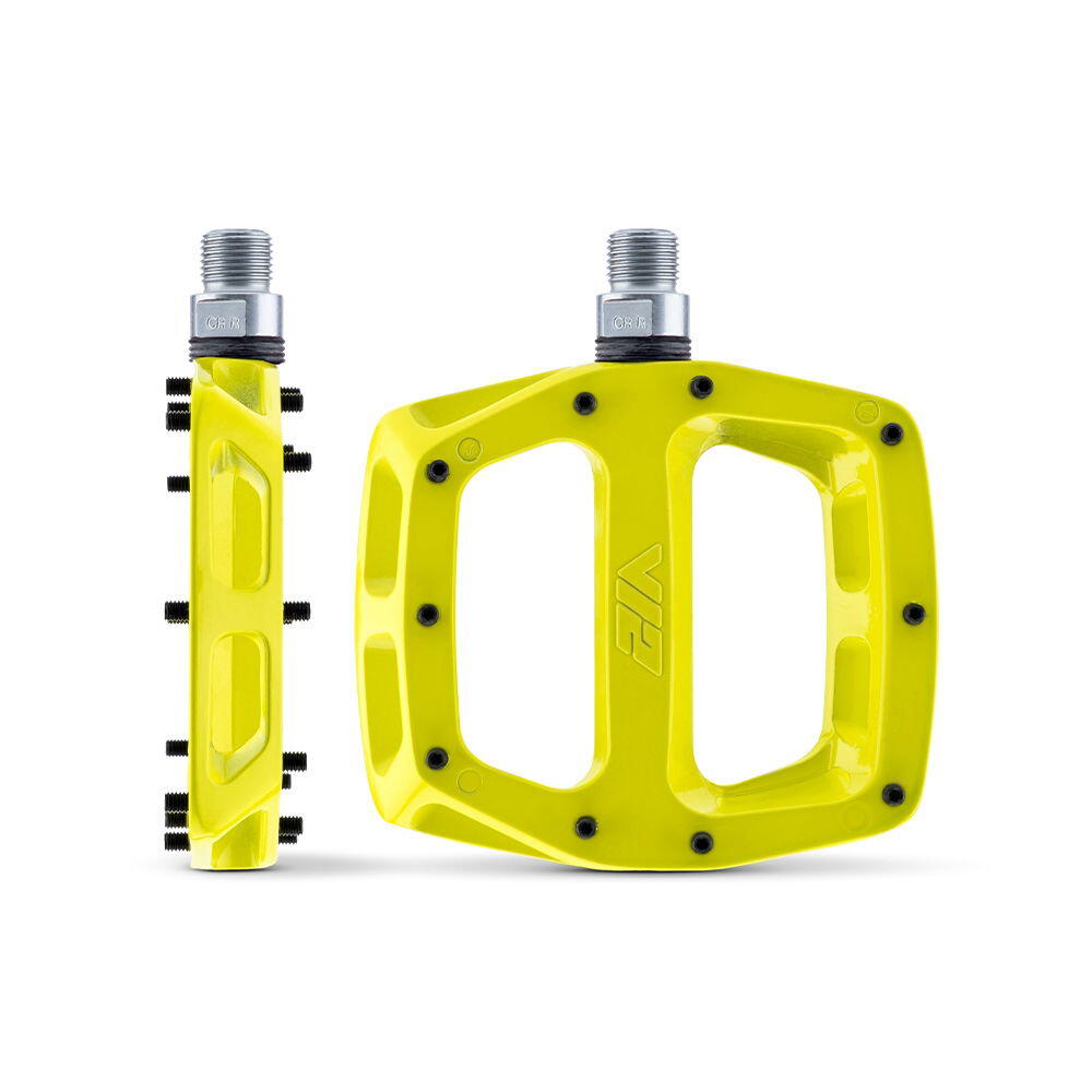 Dmr - Paire De Pédales Plates Dmr V12 Jaune - Pédale - Jaune - Taille Unique - Decathlon