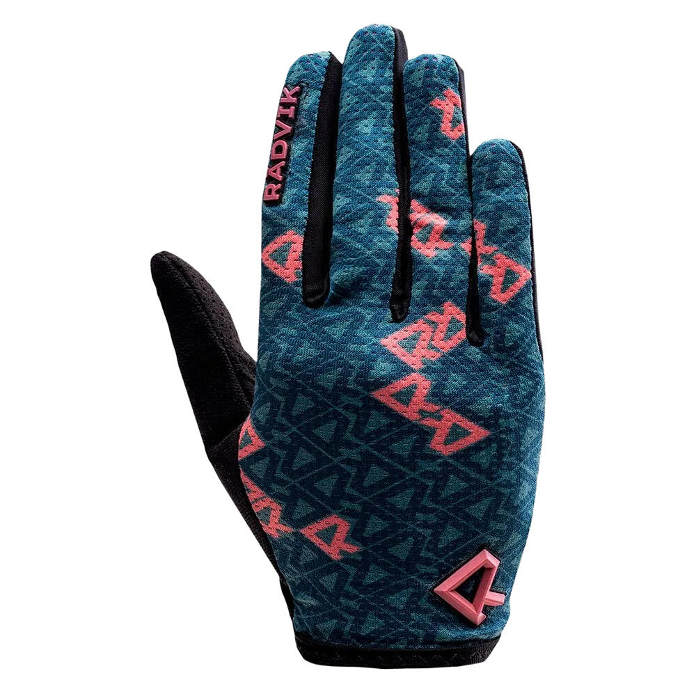 Radvik - Gants Myte Femme (vert Bouteille / Pêche Fluo / Noir) - Gants - Noir|rose|rouge|vert - 38 S - Decathlon
