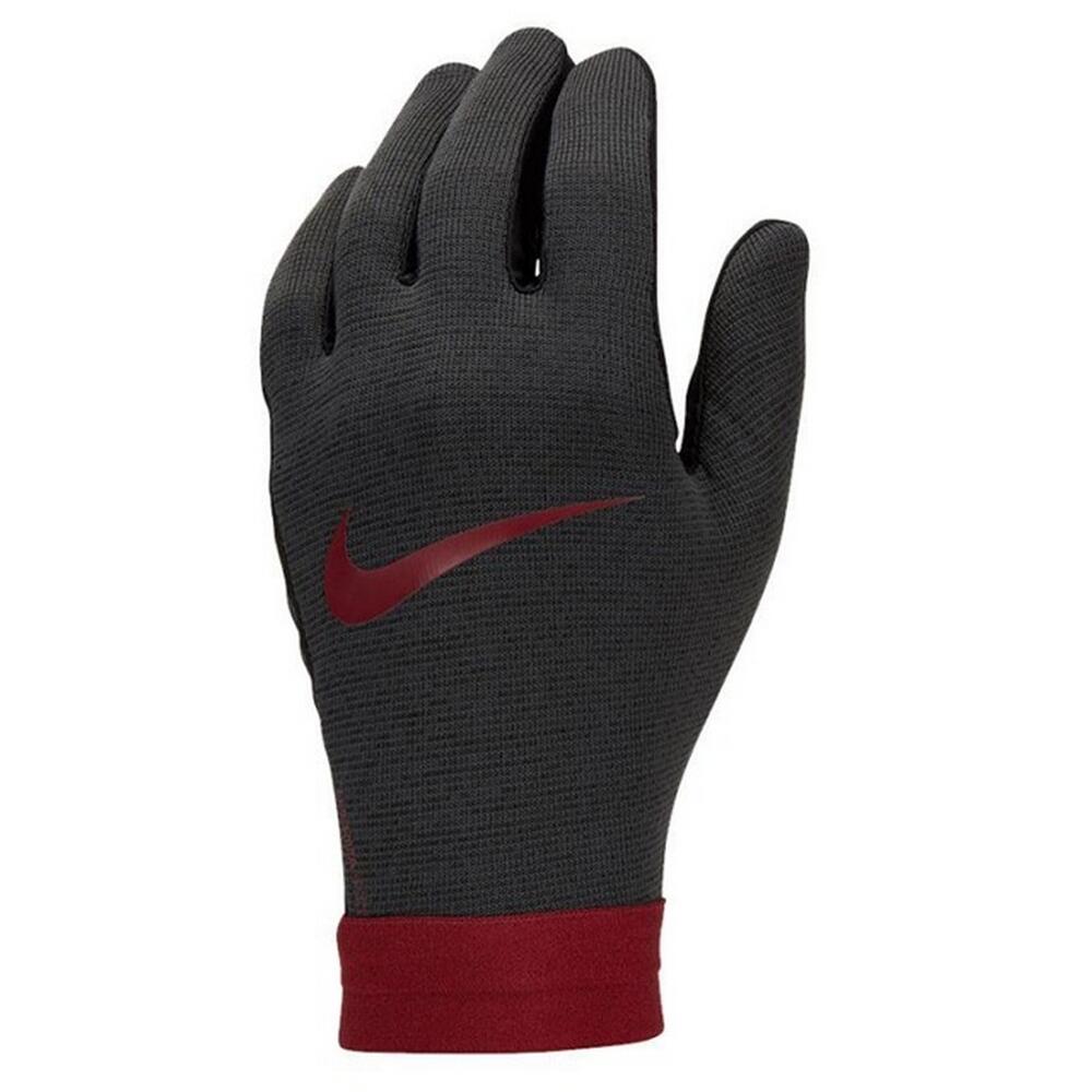 Guantes de Invierno Diseño Nike de ThermaFit para Adultos Unisex Negro, Gris 2/3