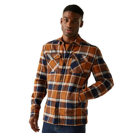 Surchemise SPENNITH Homme (Marron / Bleu Marine)