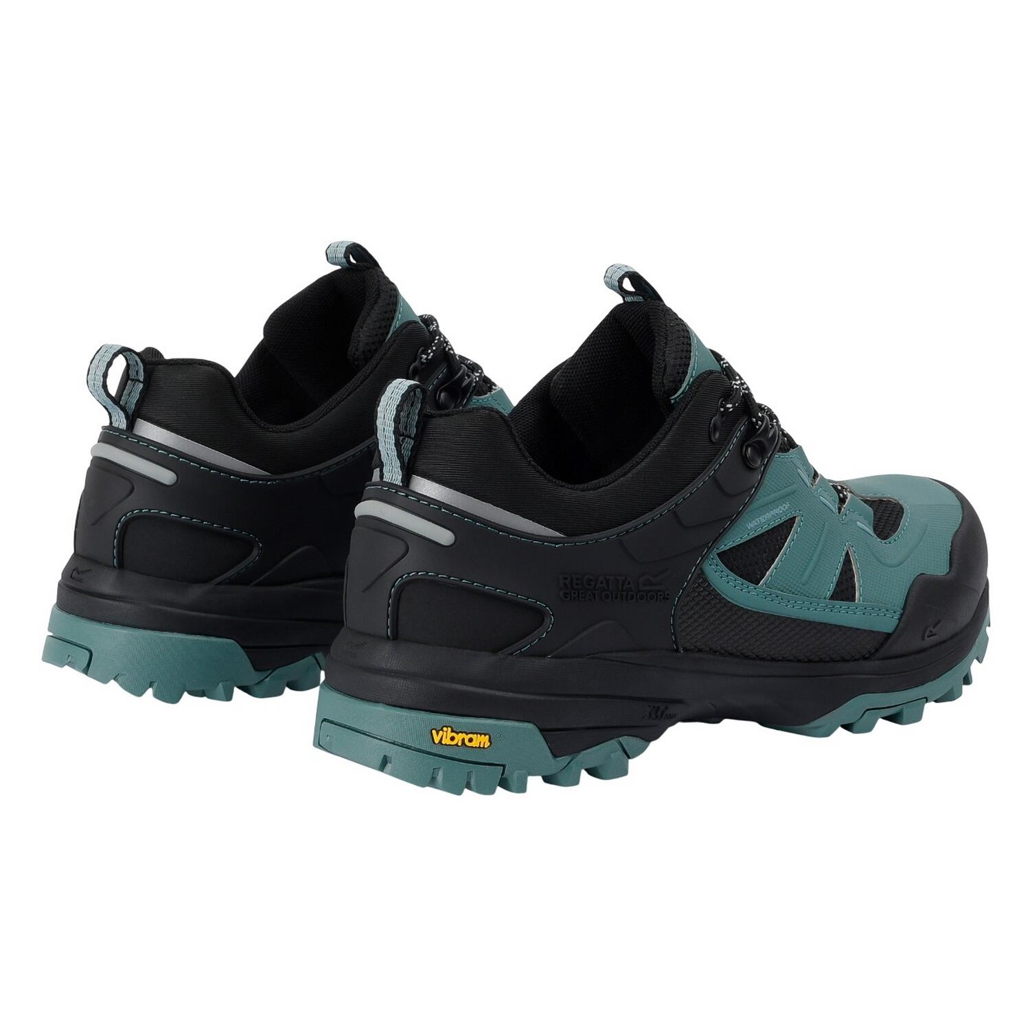 Chaussures De Marche REGEN Femme (Vert Sombre / Noir) 2/5