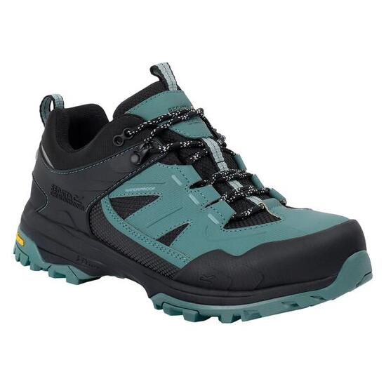 Chaussures De Marche REGEN Femme (Vert Sombre / Noir)