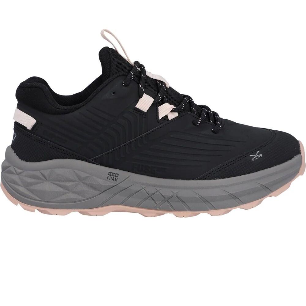 "Fuse Trek" Wanderschuhe für Damen Schwarz/Steeple Grau/Cameo-Rose 4/4