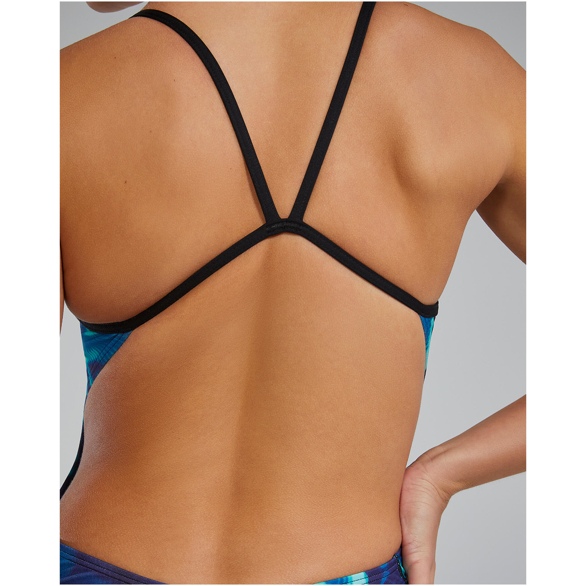 Costume donna TYR Hexa Diamondfit – resistente al cloro, sostegno stabile 7/7