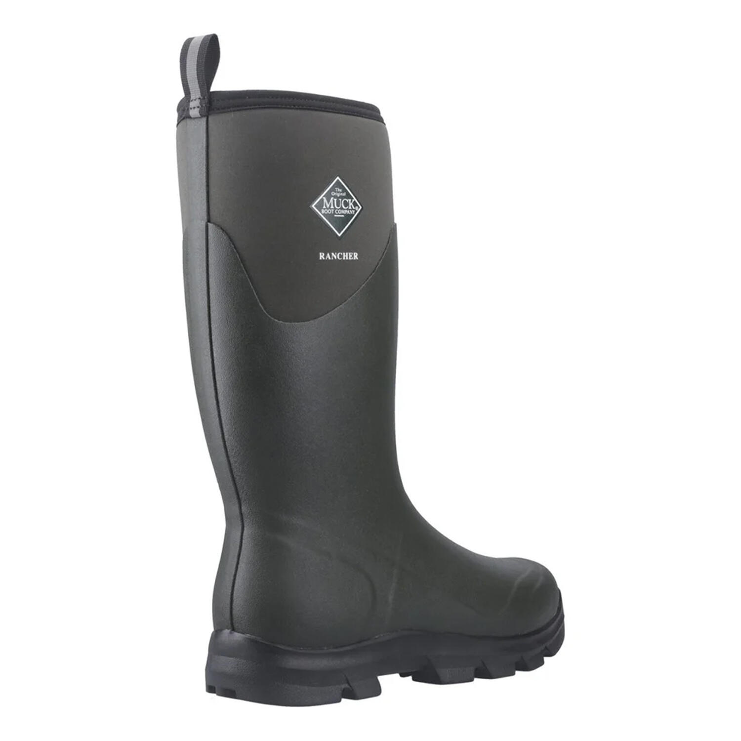 Bottes De Pluie RANCHER Homme (Vieux Vert Kaki / Vieux Vert Kaki / Noir / Noir) 2/4