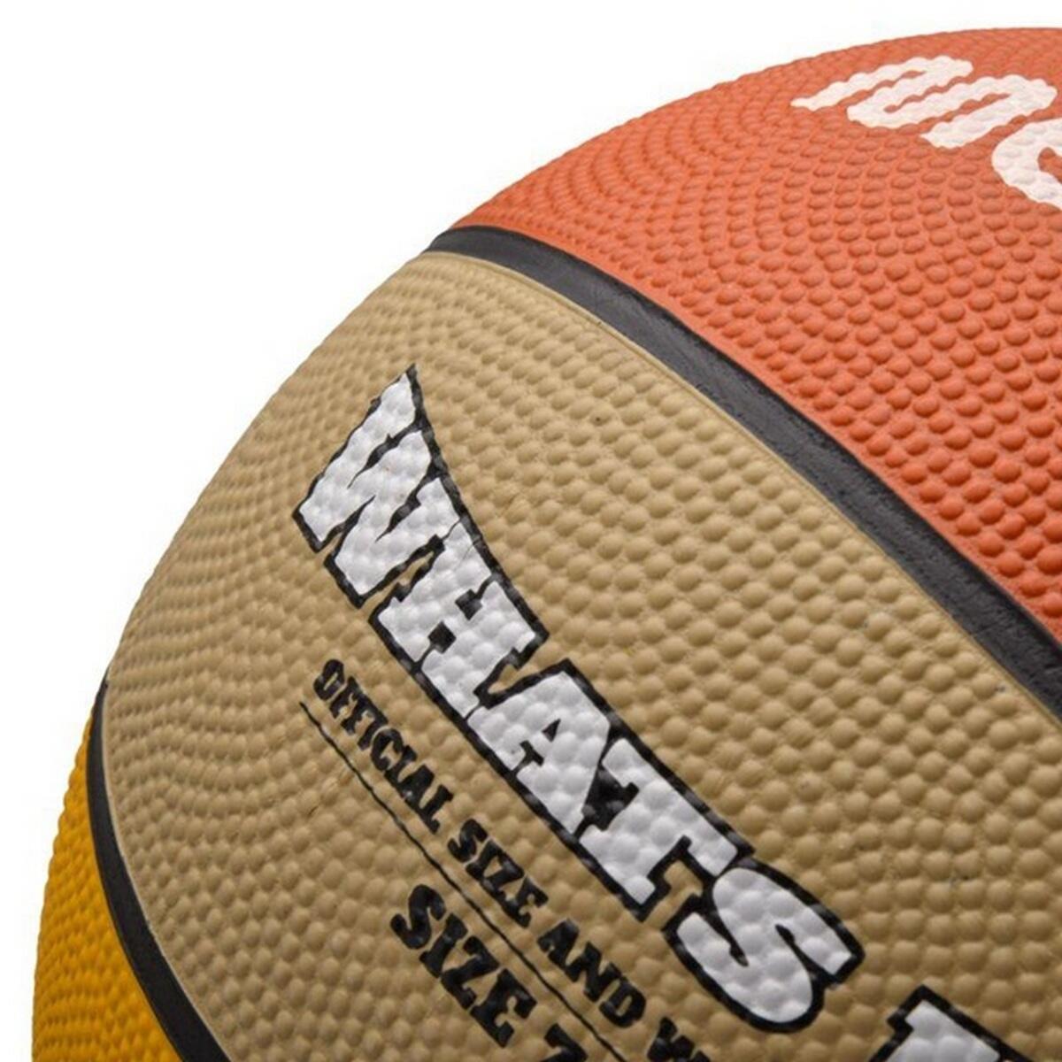 "What´s Up" Basketball Damen und Herren Orange/Beige 7 3/3