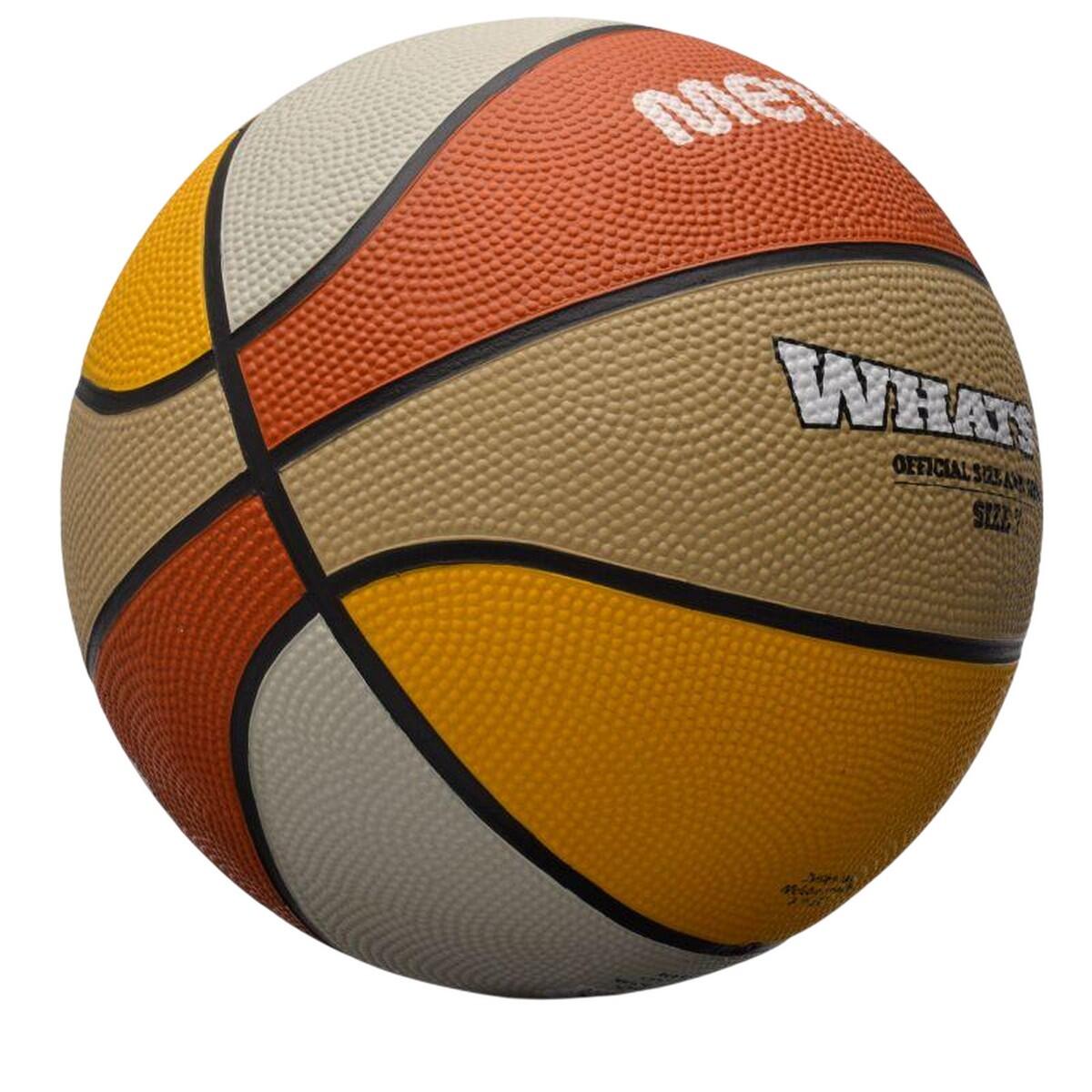 "What´s Up" Basketball Damen und Herren Orange/Beige 7 2/3