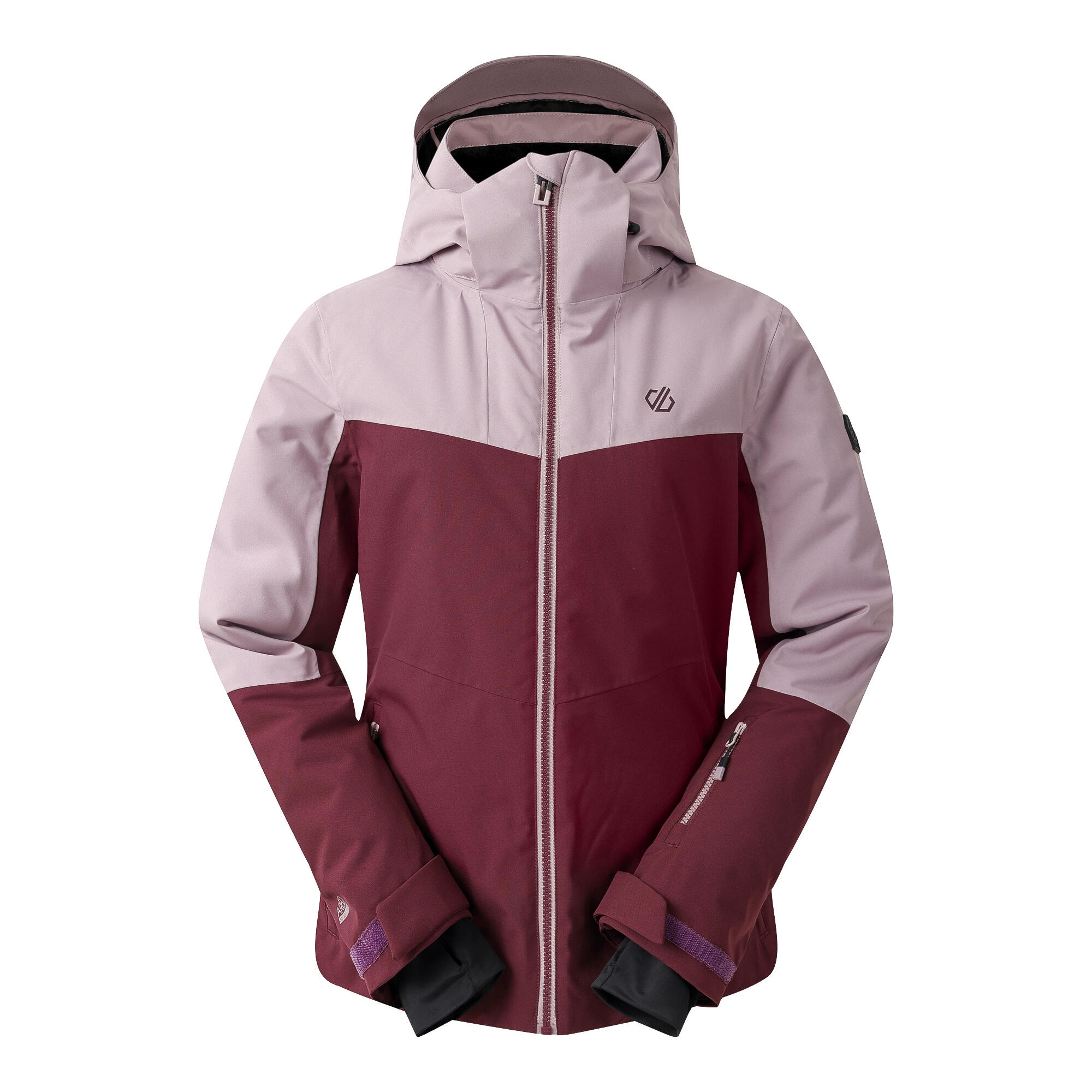 DARE 2B Womens/Ladies Iced Waterproof Ski Jacket (Heather/Fig)