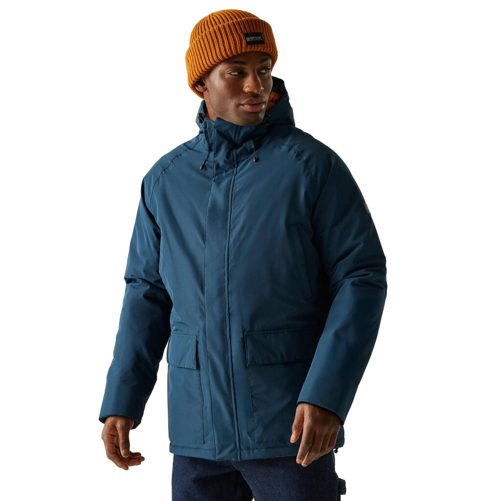 Mens Savon Insulated Waterproof Jacket (Navy Blue/Glazed Ginger)