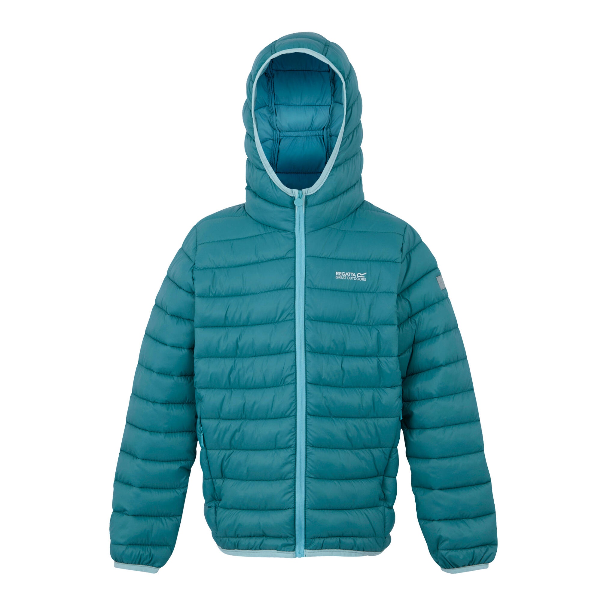 Veste de randonnée matelassée à capuche enfant Hillpack II