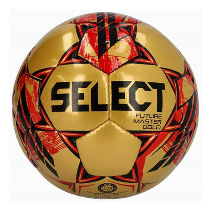 Ballon De Foot FUTSAL MASTER (Doré / Rouge) Taille 4